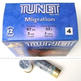 TUNET - MIGRATION Calibre 12 Bourre Grasse (Bte de 25 cartouches)